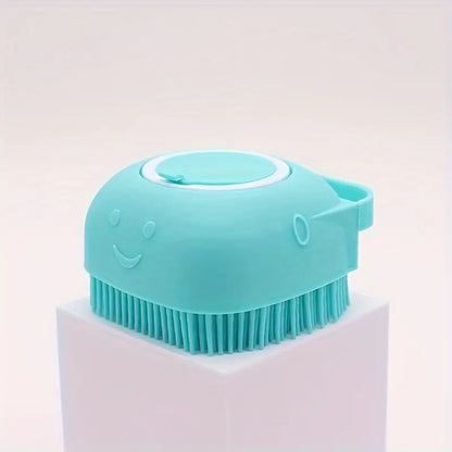 Pet Health Bath Brush for Deep Cleaning, Skin Care, and Coat Renewal